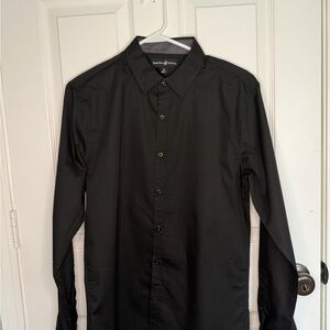 Beverly Hills Polo Club Black Dress Shirt